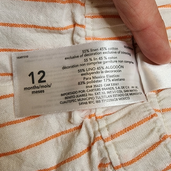 Carter's Baby Girl Outfit - 12 months - Picture 5 of 6